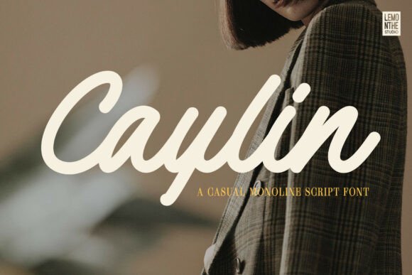 Caylin: A Modern Handwritten Font for Authentic Brands