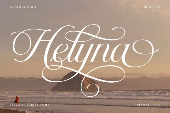 Helyna: The Graceful Script Font for Elegant Designs