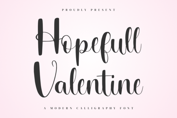 Hopefull Valentine: A Font for Elegant, Heartfelt Design