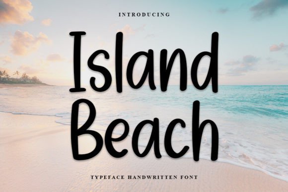 Island Beach: A Stylish Script Font for Elegant Designs