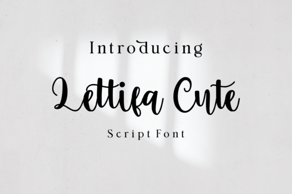 Lettifa Cute: The Script Font for Your December Designs
