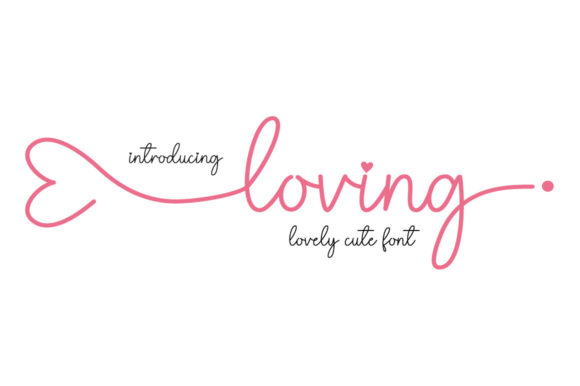 Loving Font: Elegant Script for Modern Branding