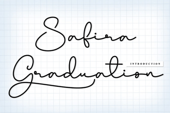 Safira Graduation: An Artisan Script for Brand Storytelling