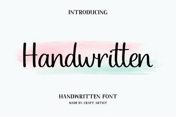 The Art of Effortless Elegance: A Guide to the Handwritten Font