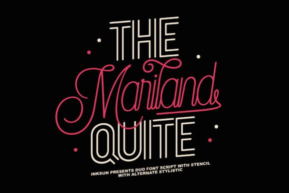 The Mariland Quite: A Font Pairing for Bold Branding